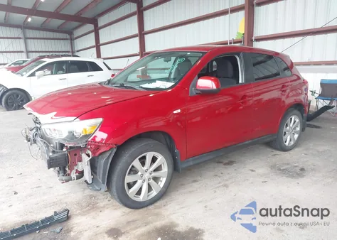2015 Mitsubishi Outlander Sport Es z USA, uszkodzony, nr VIN 4A4AR3AW5FE047995